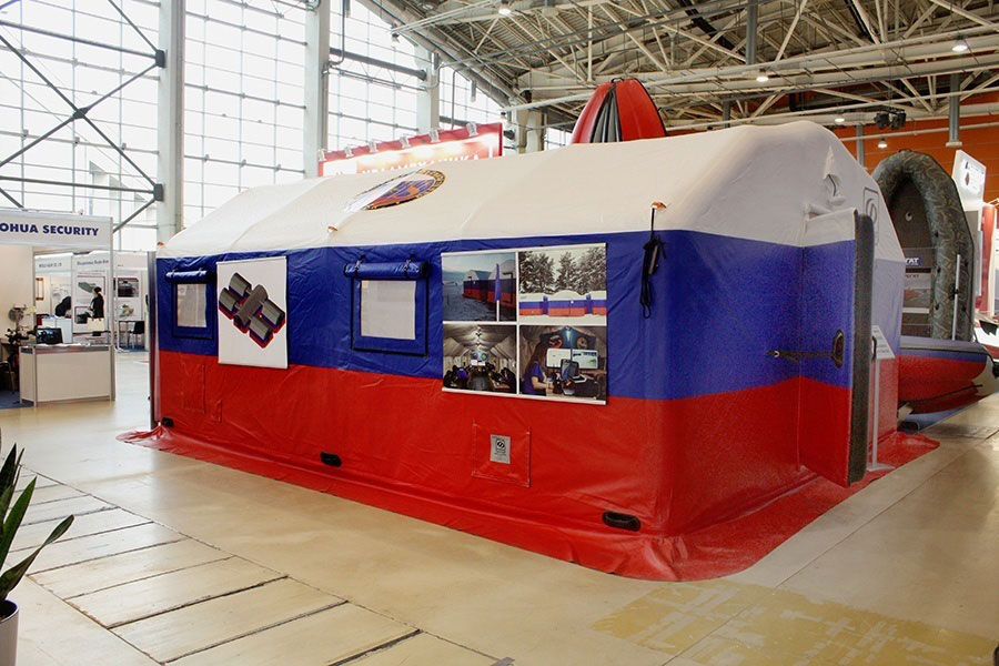 Палатка пневмокаркасная Фрегат ПКП Ф-29